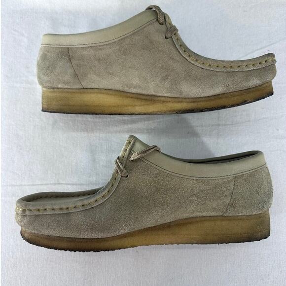 Clarks Wallabee Women's sz 10 Maple Suede Classic Preppy Moccasin - Picture 4 of 10